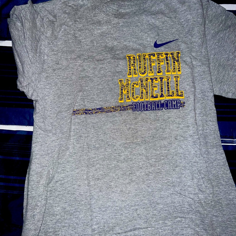 East Carolina University Ruffin McNeil football camp T-shirt Large
